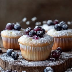 MUFFIN DE ARÁNDANOS